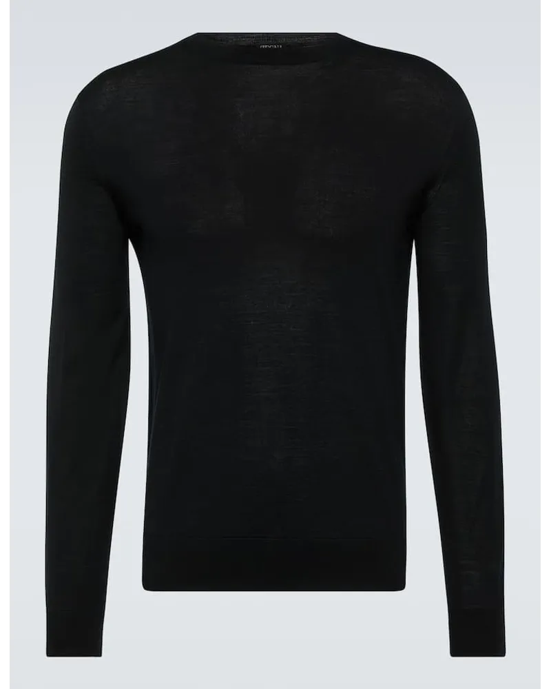 Ermenegildo Zegna Pullover in lana Nero