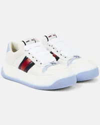 Gucci Sneakers Double Screener con pelle Multicolore