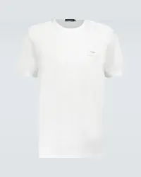 Dolce & Gabbana Essential - T-shirt in cotone Bianco