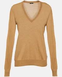 Joseph Pullover Cashair in cashmere Marrone