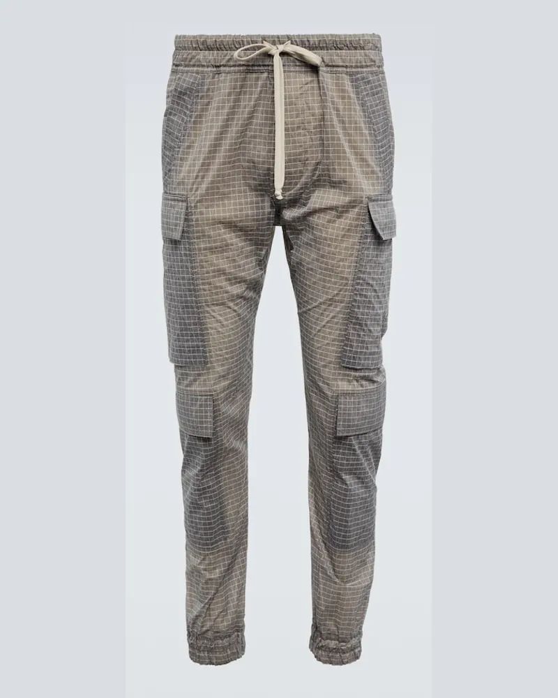Rick Owens Pantaloni cargo Mastodon Grigio
