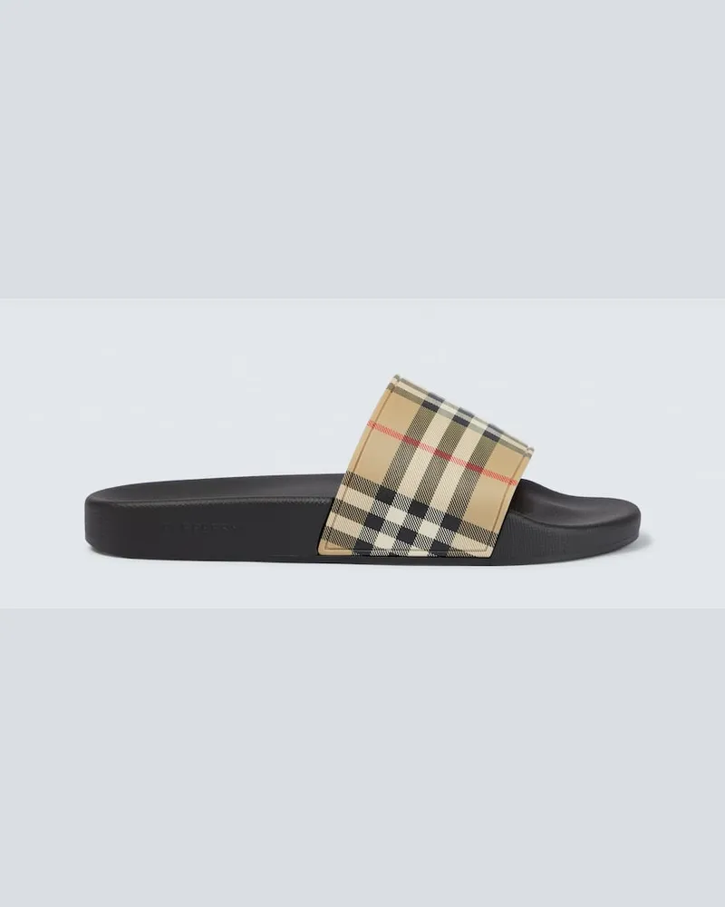 Burberry Sandali Vintage Check Neutro