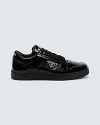 Prada Sneakers Triangle in pelle Nero