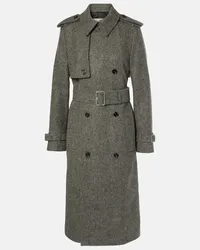 Burberry Trench in lana Grigio