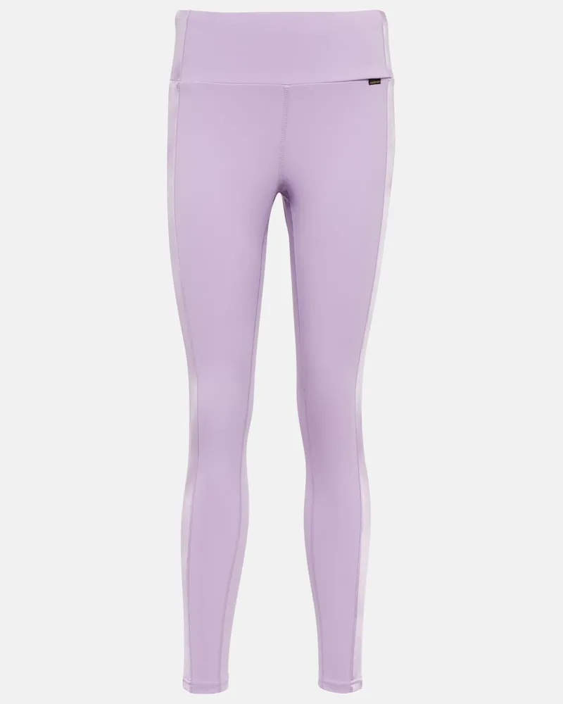GOLDBERGH Leggings Skyline a vita alta Viola