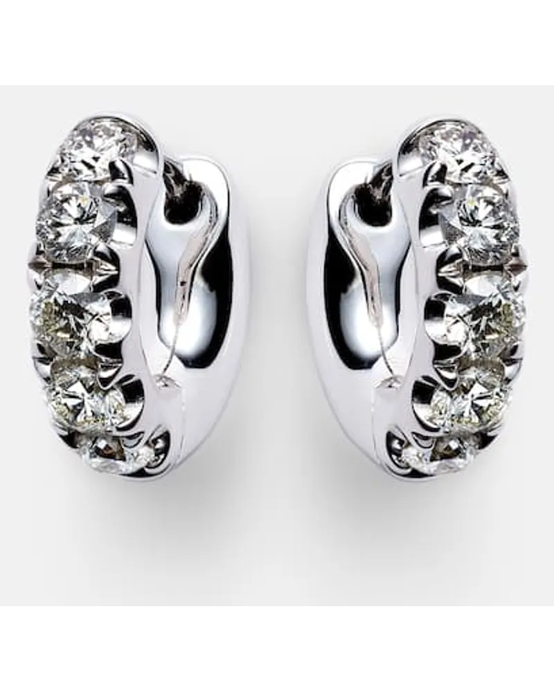 Roxanne First Orecchini Super Duper in oro bianco 14kt con diamanti Argento