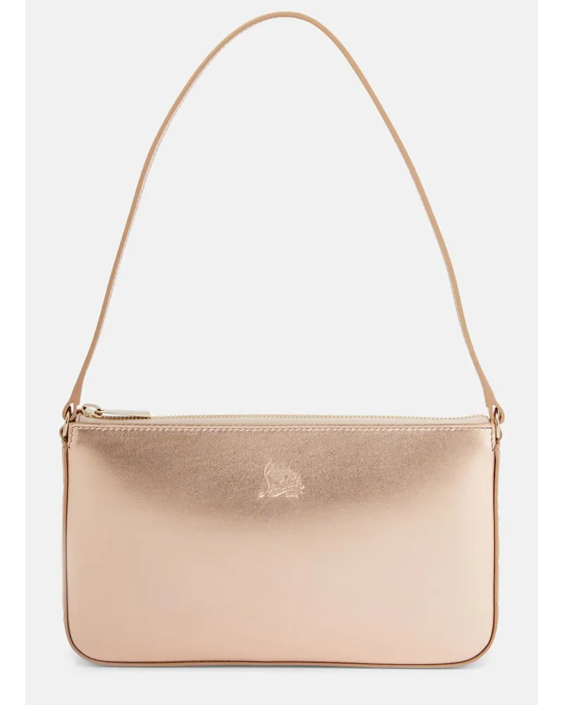 Christian Louboutin Borsa a spalla Loubila in pelle Metallizzato