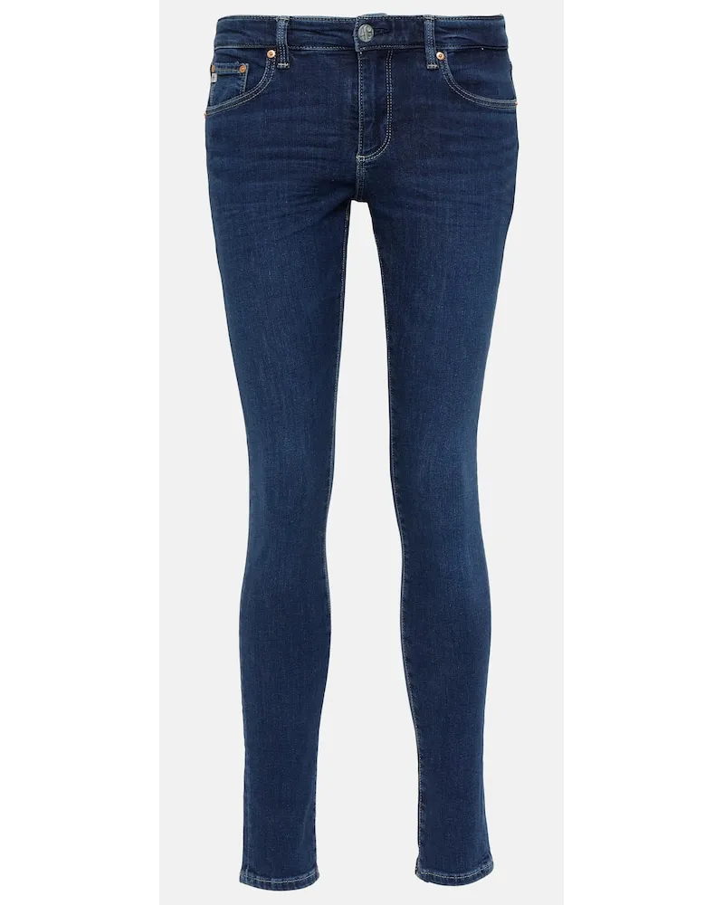 Adriano Goldschmied Jeans skinny a vita media Blu