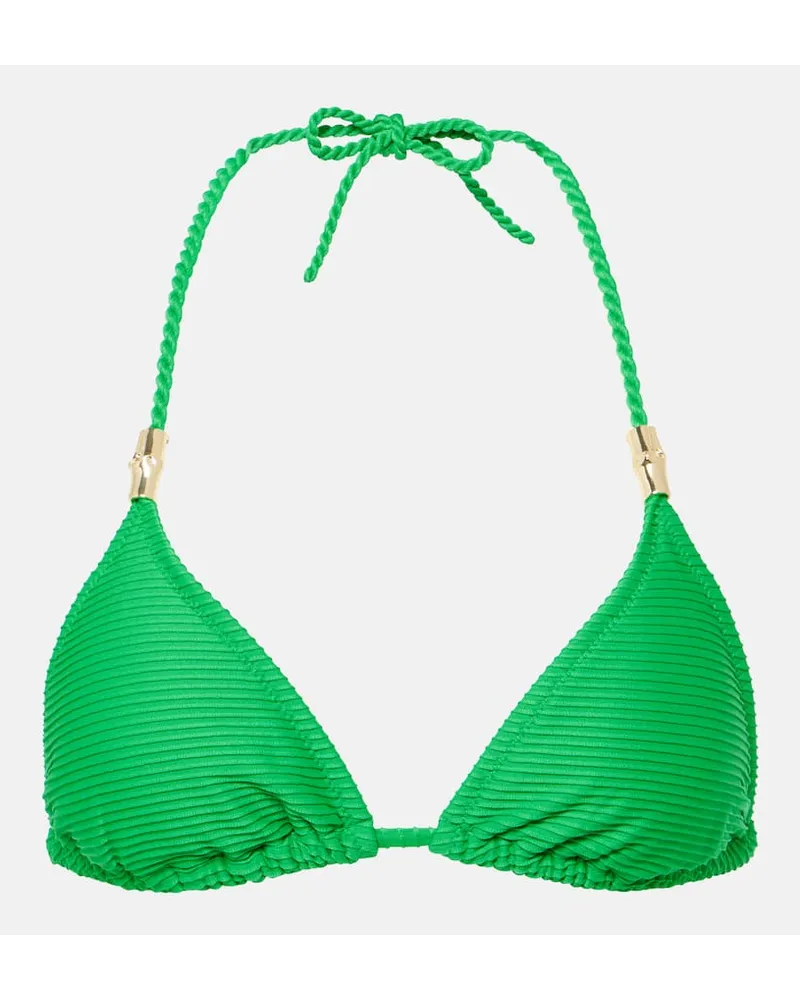 Heidi Klein Top bikini Chamarel Verde