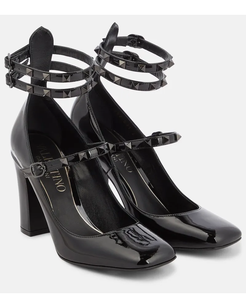 Valentino Garavani Pumps Tan-Go in vernice Nero