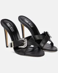 Paris Texas Sandali Regina in pelle Nero