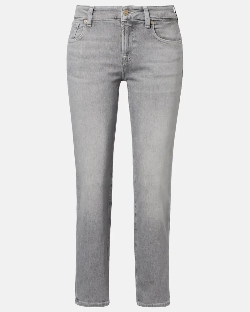 7 for all mankind Jeans regular Calie cropped Grigio