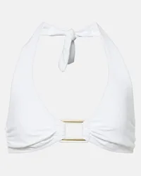 Melissa Odabash Top bikini Paris con anello Bianco