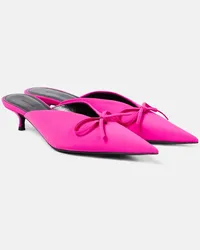 Balenciaga Pumps Knife Bow con pelle Rosa