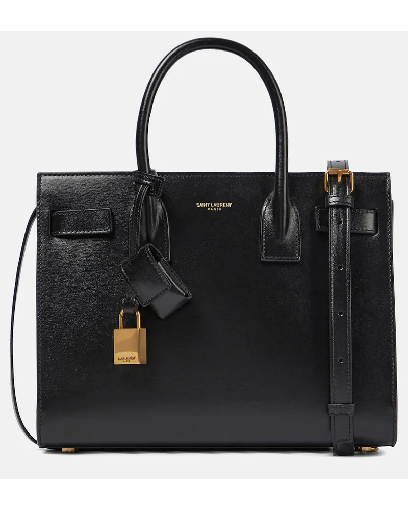 Saint Laurent Borsa Sac De Jour Small in pelle Nero