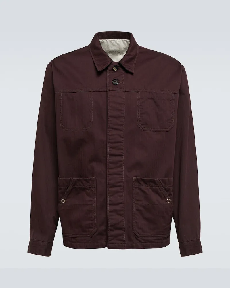 Undercover Camicia in cotone Grigio