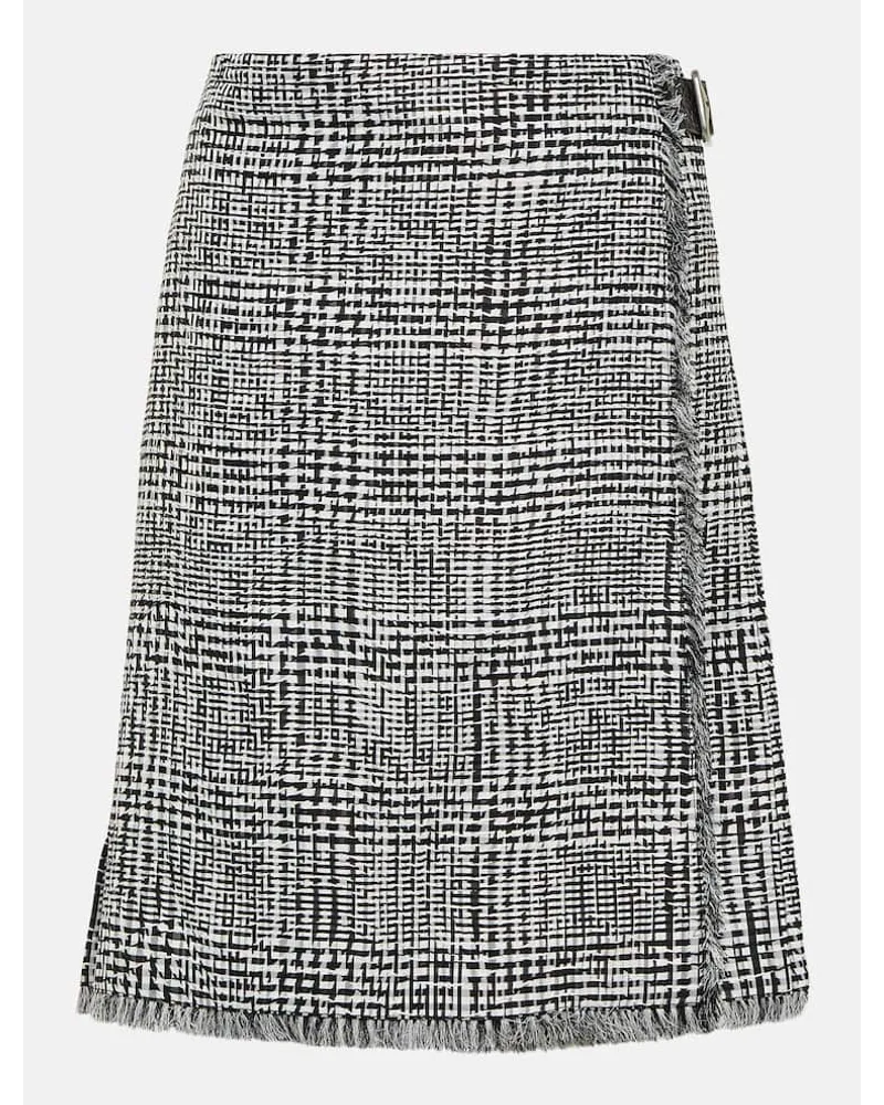 Burberry Gonna a portafoglio a vita alta Multicolore