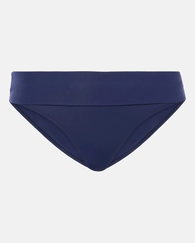 Melissa Odabash Slip bikini Brussels a vita bassa Blu