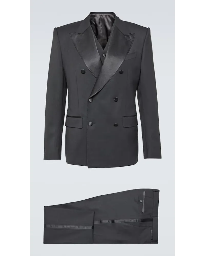 Dolce & Gabbana Abito in misto lana Nero