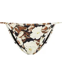 SIR Slip bikini Vivienne con stampa floreale Marrone