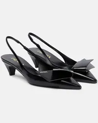 Prada Pumps slingback in pelle Nero