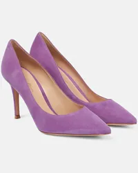 Gianvito Rossi Pumps Gianvito 85 in suede Viola