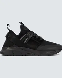 Tom Ford Sneakers Jago in mesh Nero