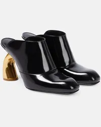 Dries van Noten Mules in pelle Nero