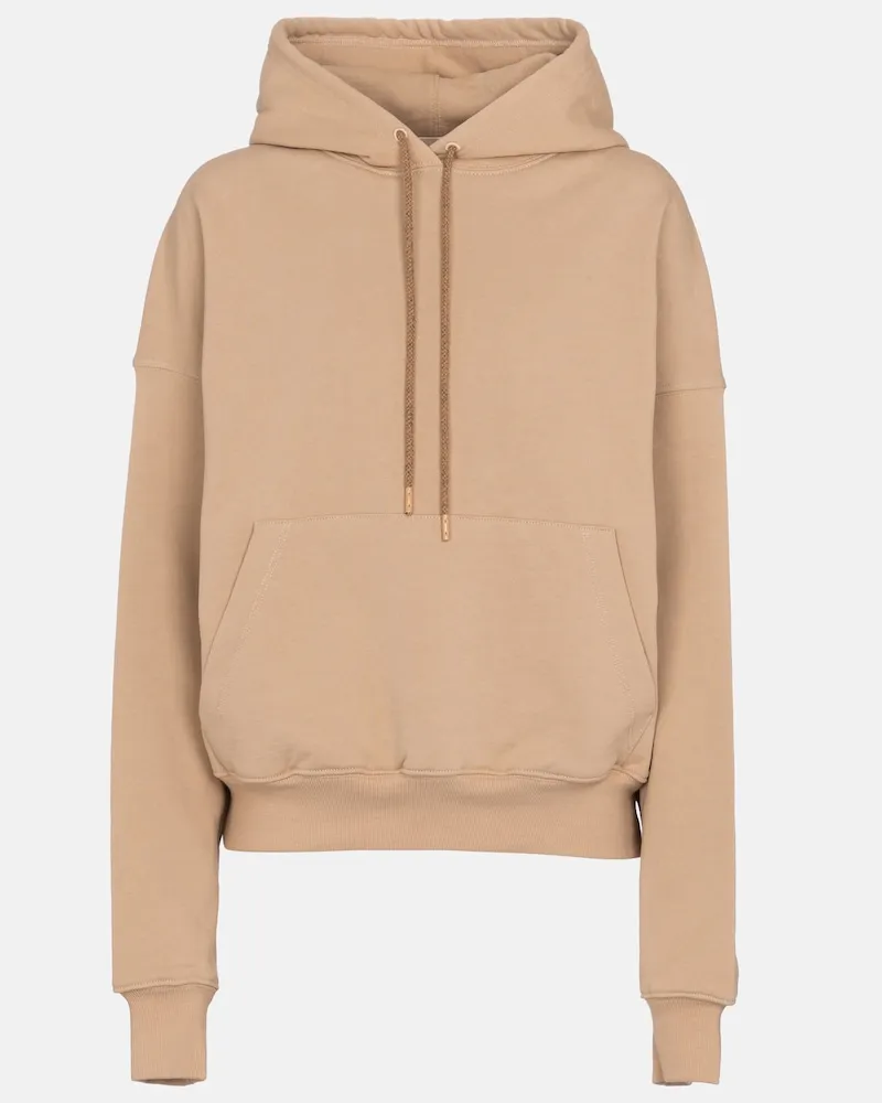 WARDROBE.NYC Release 03 - Felpa in cotone con cappuccio Beige