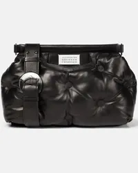 Maison Margiela Borsa a spalla Glam Slam Medium in pelle Nero