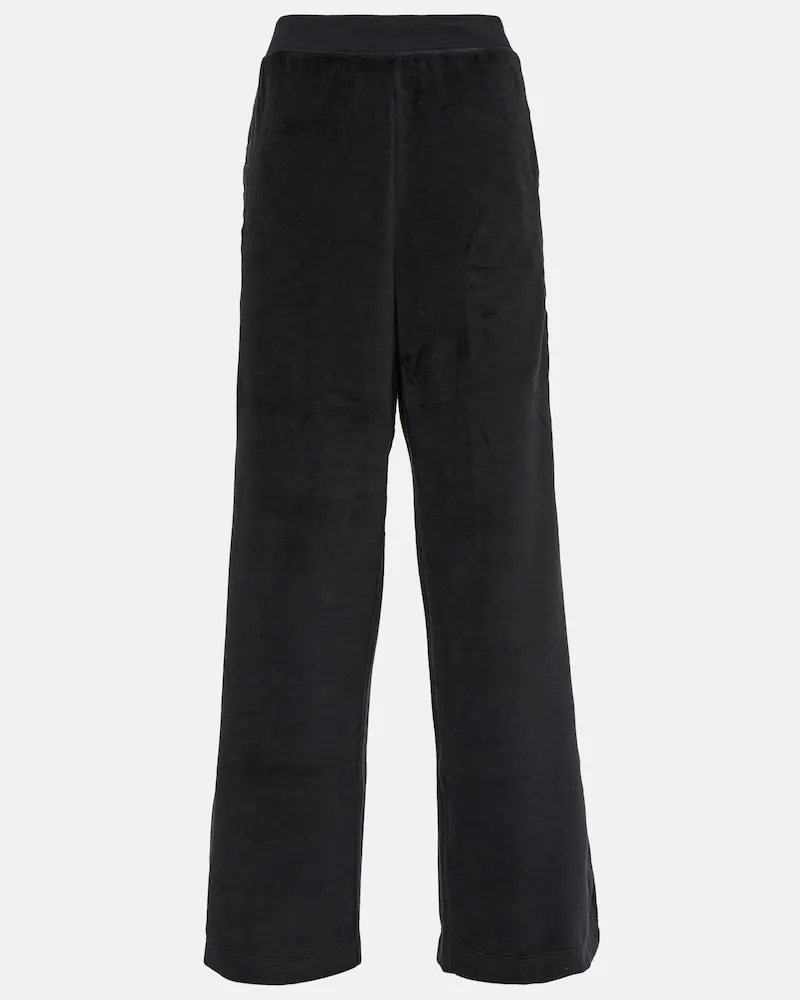 Ralph Lauren Pantaloni sportivi in jersey di velluto Nero