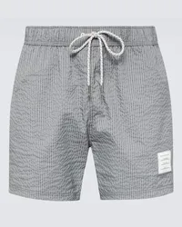 Thom Browne Costume da bagno Grigio