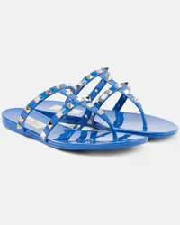 Valentino Garavani Sandali infradito Summer Rockstud Blu