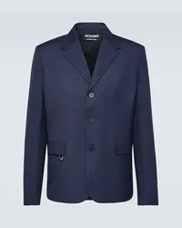 Jacquemus Blazer La Veste Cabri Blu