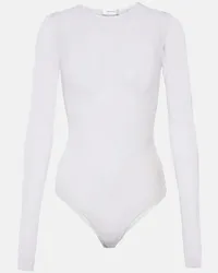 WARDROBE.NYC Body Chantilly in pizzo floreale Bianco