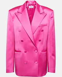 Giuseppe di Morabito Blazer in raso Rosa