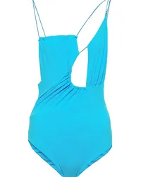 Nensi Dojaka Costume intero con cut-out Blu