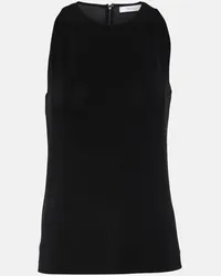 Max Mara Leisure - Tank top Harald in jersey Nero