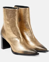 Dorothee Schumacher Stivaletti in pelle metallizzata Oro