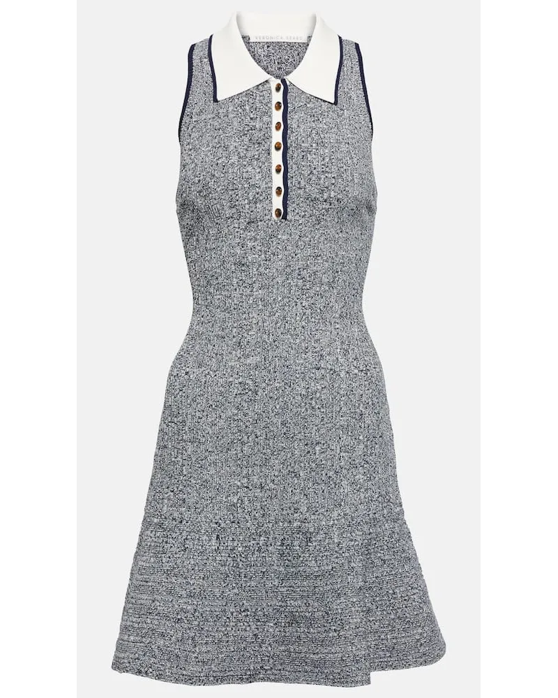 Veronica Beard Miniabito in maglia Blu