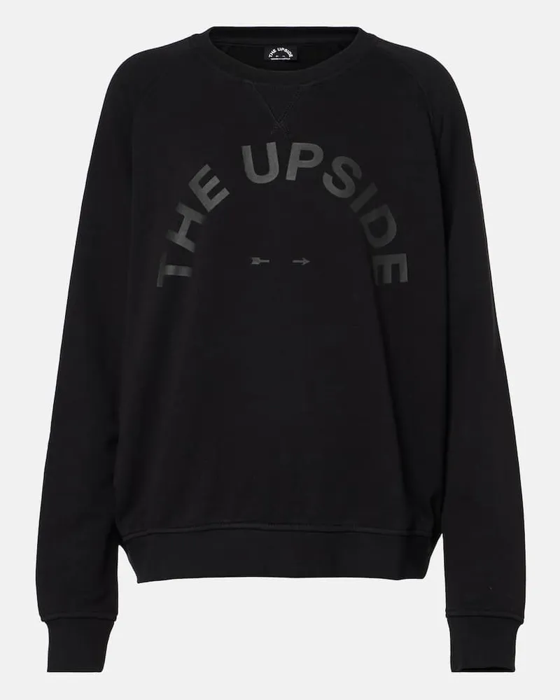 The Upside Felpa Newport in cotone Nero