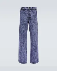 Marni Jeans regular a vita bassa Blu