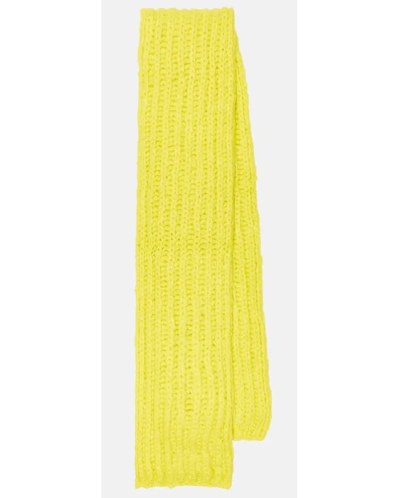 Gabriela Hearst Sciarpa Ruben in cashmere Giallo