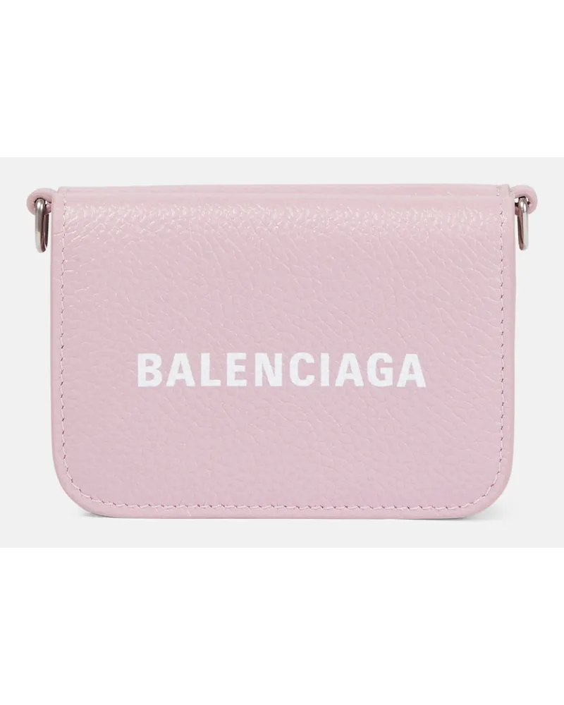 Balenciaga Clutch portafoglio Cash Mini Rosa