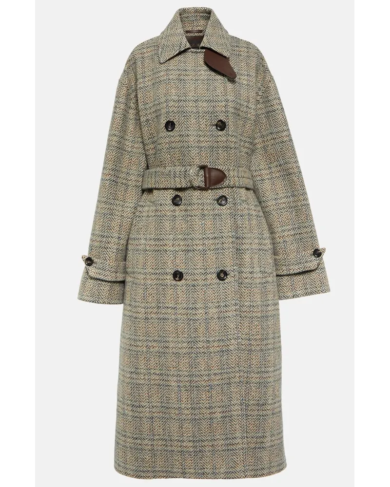 Loro Piana Cappotto in lana e cashmere Grigio