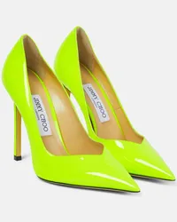 Jimmy Choo Pumps Casse 100 in vernice Giallo