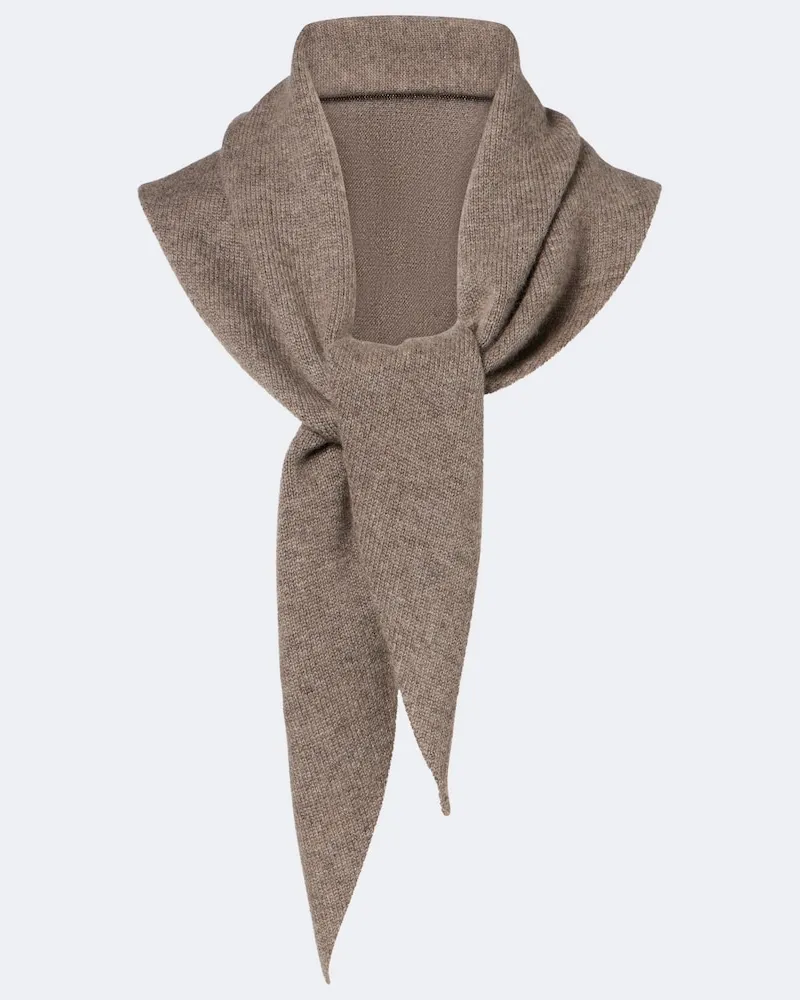 Lisa Yang Sciarpa Florianne in cashmere Grigio