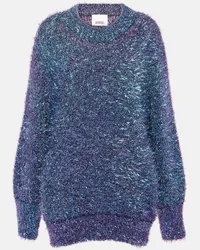 Isabel Marant Pullover Wayne metallizzato Viola