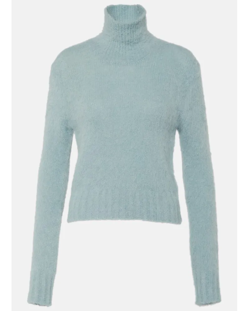 AMI Paris Dolcevita in misto lana Blu