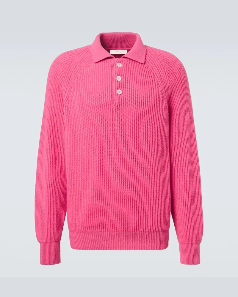 Umit Benan Polo Diana in cashmere Rosa